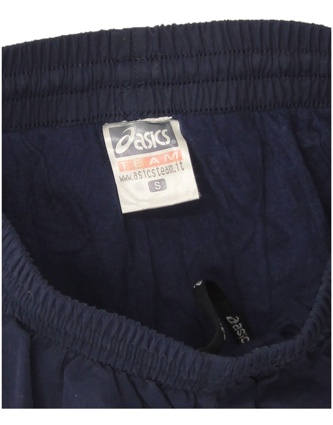 Asics Mens Tracksuit Trousers Small  Navy Blue Polyester