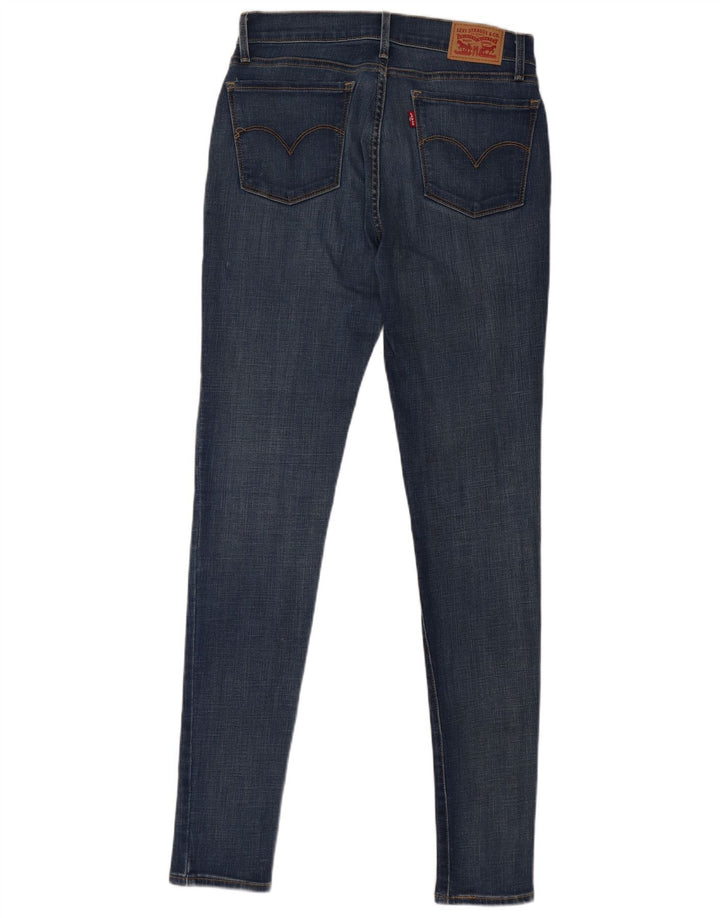 Levi's Womens 710 Super Skinny Jeans W29 L32 Blue Cotton
