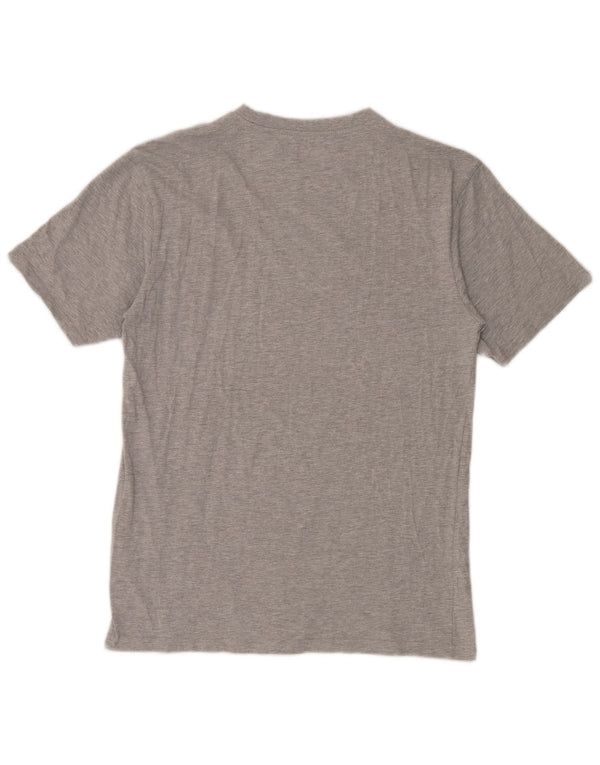 Karl Kani Mens T-Shirt Top Medium Grey Flecked Cotton