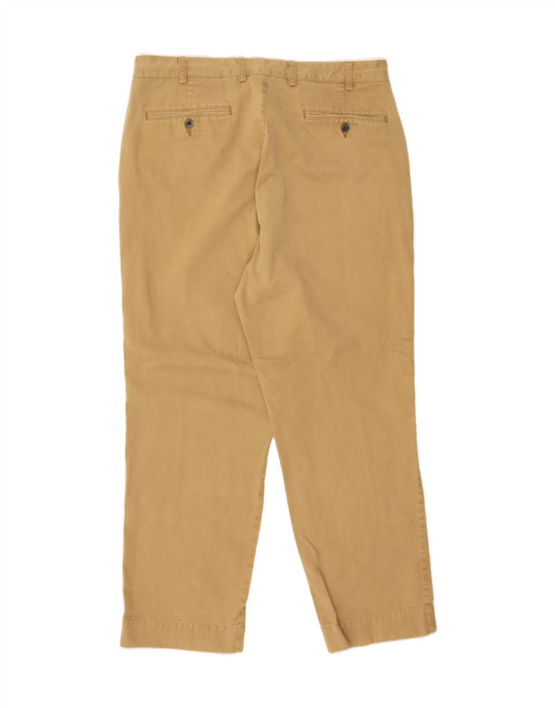 ORVIS Mens Straight Chino Trousers W40 L30 Beige Cotton Vintage Orvis and Second-Hand Orvis from Messina Hembry 