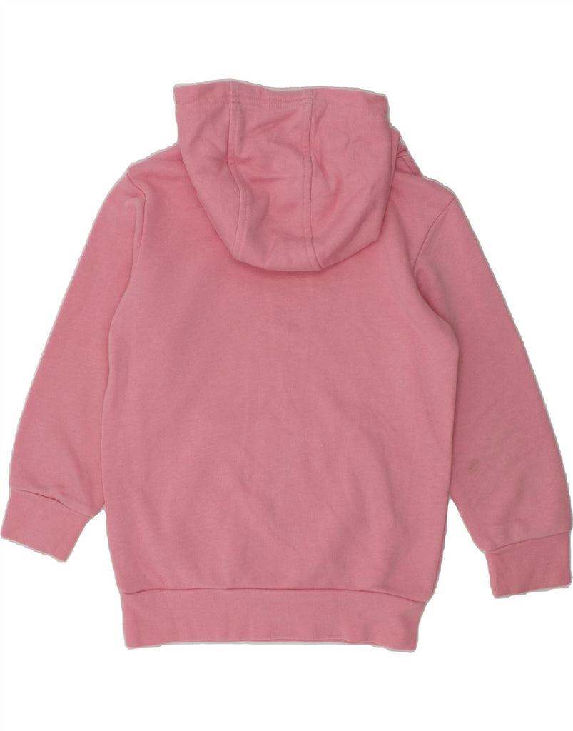 ADIDAS Girls Graphic Hoodie Jumper 3-4 Years Pink Cotton | Vintage Adidas | Thrift | Second-Hand Adidas | Used Clothing | Messina Hembry 