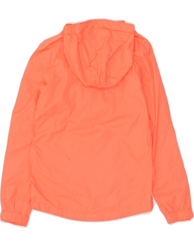 MOUNTAIN WAREHOUSE Girls Hooded Rain Jacket 11-12 Years Orange Polyester | Vintage Mountain Warehouse | Thrift | Second-Hand Mountain Warehouse | Used Clothing | Messina Hembry 