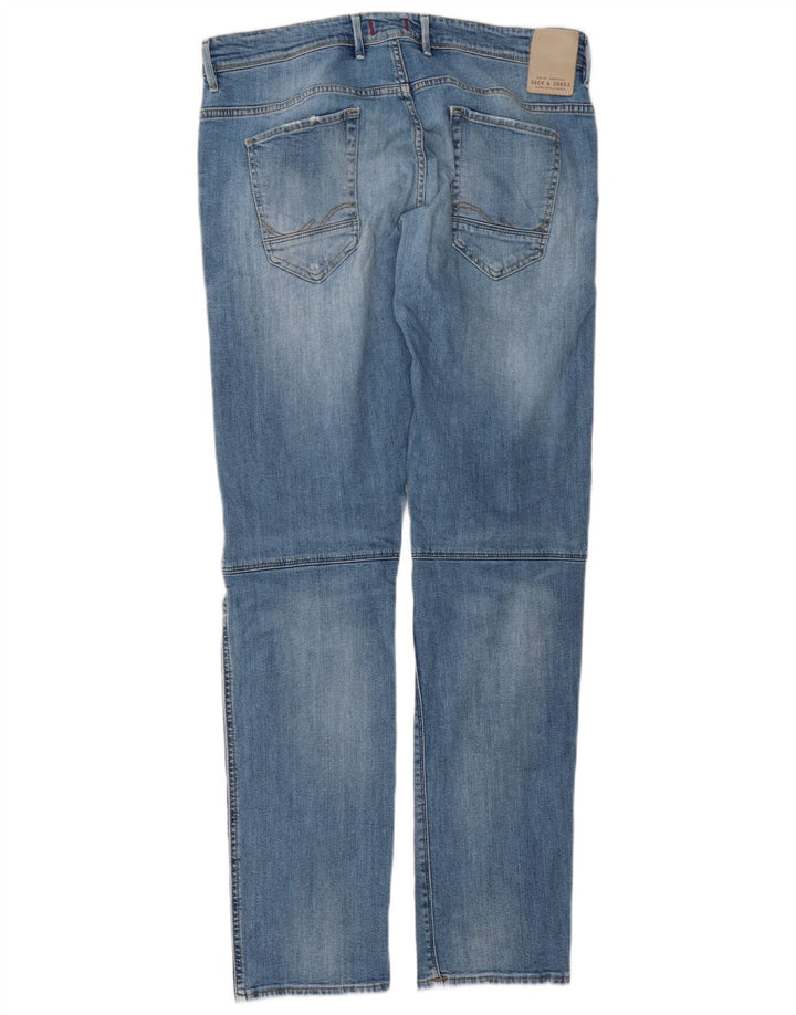 Jack & Jones Mens Slim Jeans W36 L34 Blue