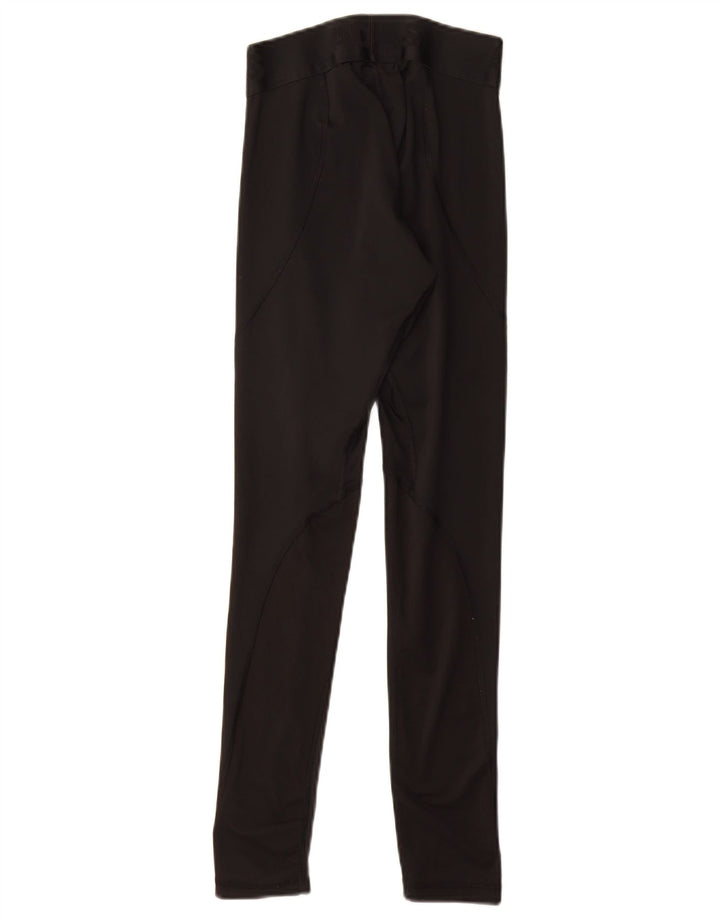 ADIDAS Womens Aeroready Graphic Leggings UK 8 Small  Black