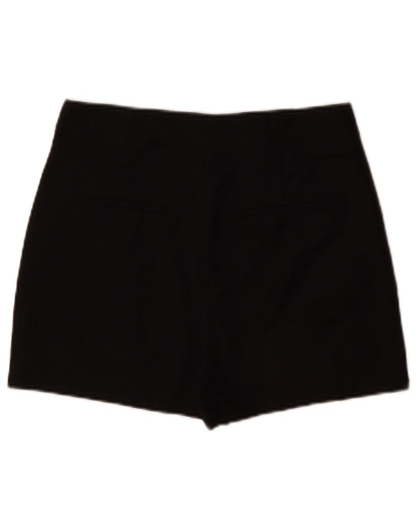 Zara Womens Casual Shorts Small W26 Black Cotton