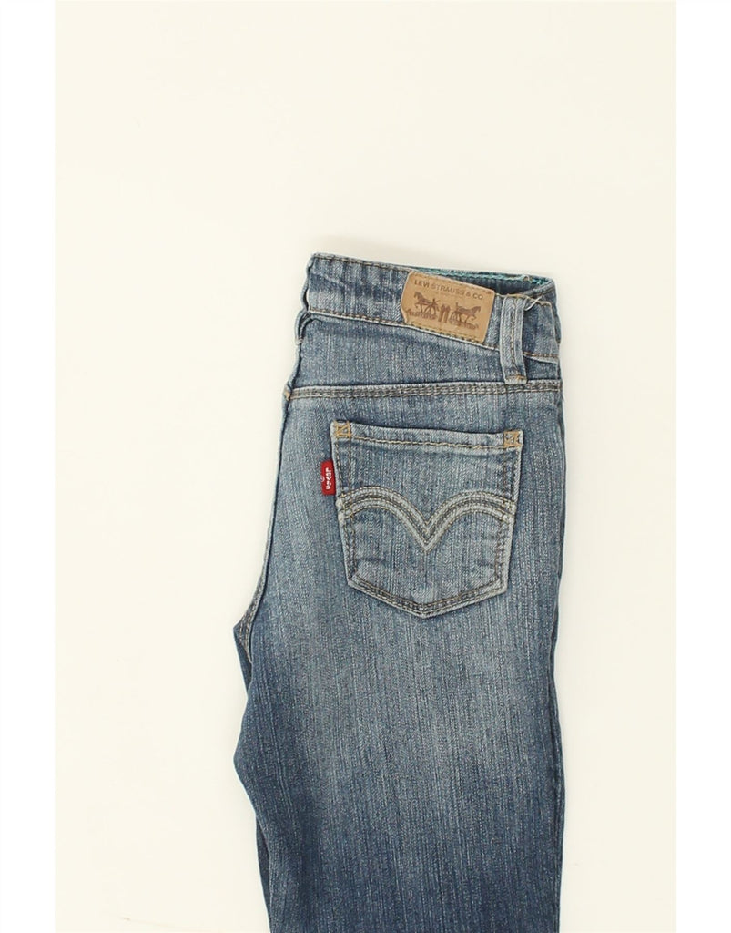 LEVI'S Girls Skinny Jeans 9-10 Years W22 L28  Blue Cotton | Vintage Levi's | Thrift | Second-Hand Levi's | Used Clothing | Messina Hembry 