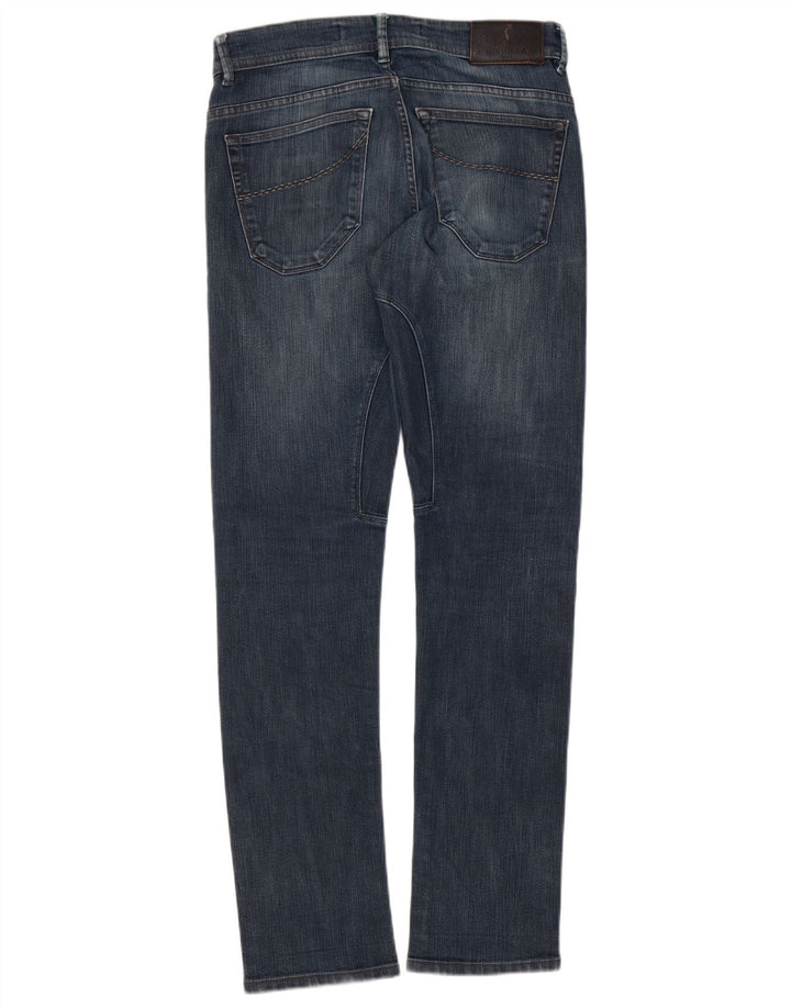 SIVIGLIA Mens Slim Jeans W31 L32 Navy Blue Cotton