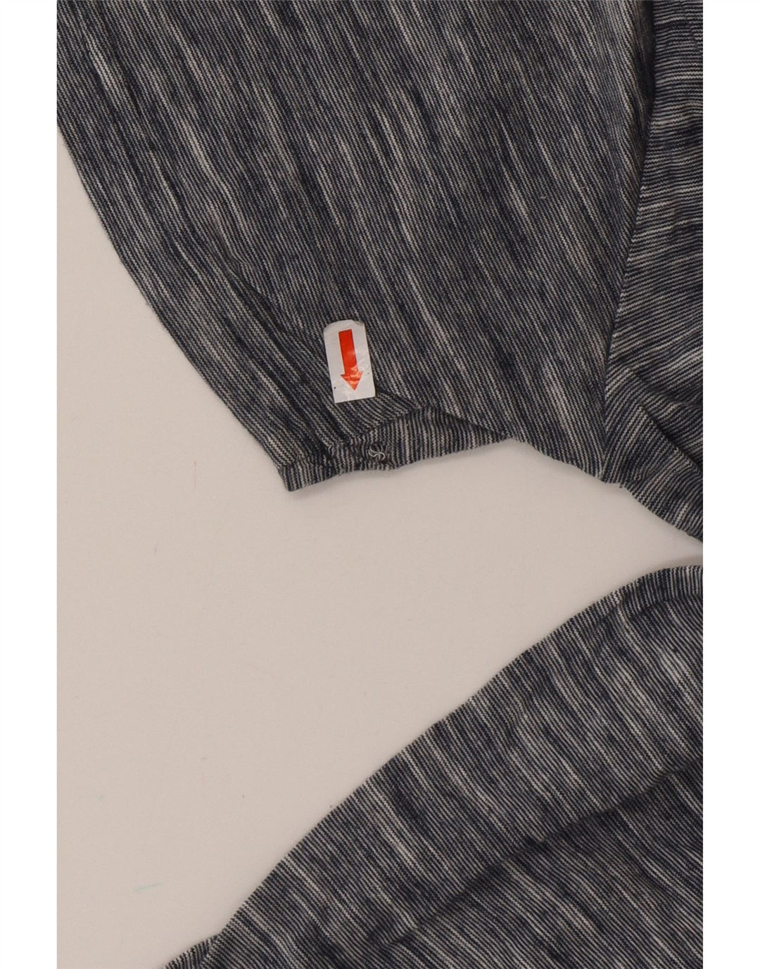PENGUIN Mens T-Shirt Top Medium Navy Blue Flecked Cotton
