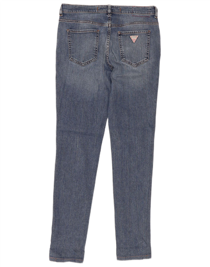 Guess Womens Skinny Jeans  W31 L31 Blue Cotton