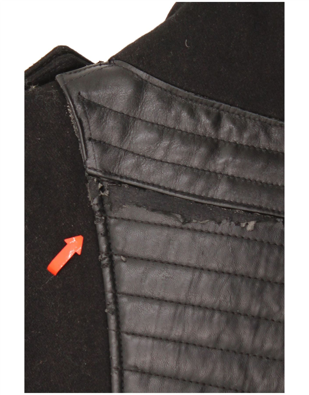 KHUJO Mens Military Overcoat UK 38 Medium Black Nylon