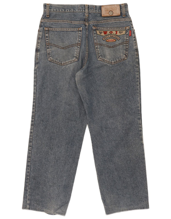 Casucci Mens Straight Jeans IT 48 Medium W30 L27 Blue Cotton