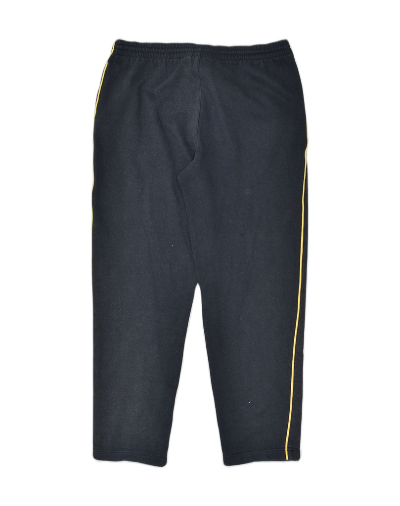 LOTTO Mens Tracksuit Trousers UK 40/42 Medium Navy Blue Cotton | Vintage | Thrift | Second-Hand | Used Clothing | Messina Hembry 