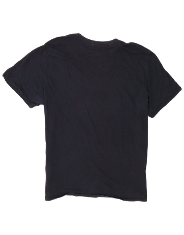 Nike Mens T-Shirt Top 2XL Navy Blue Cotton