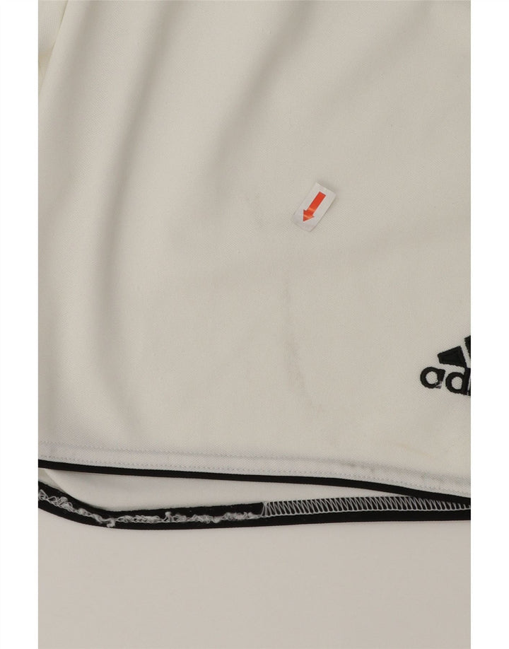 ADIDAS Mens Sport Shorts Small  White Polyester Vintage Adidas and Second-Hand Adidas from Messina Hembry 