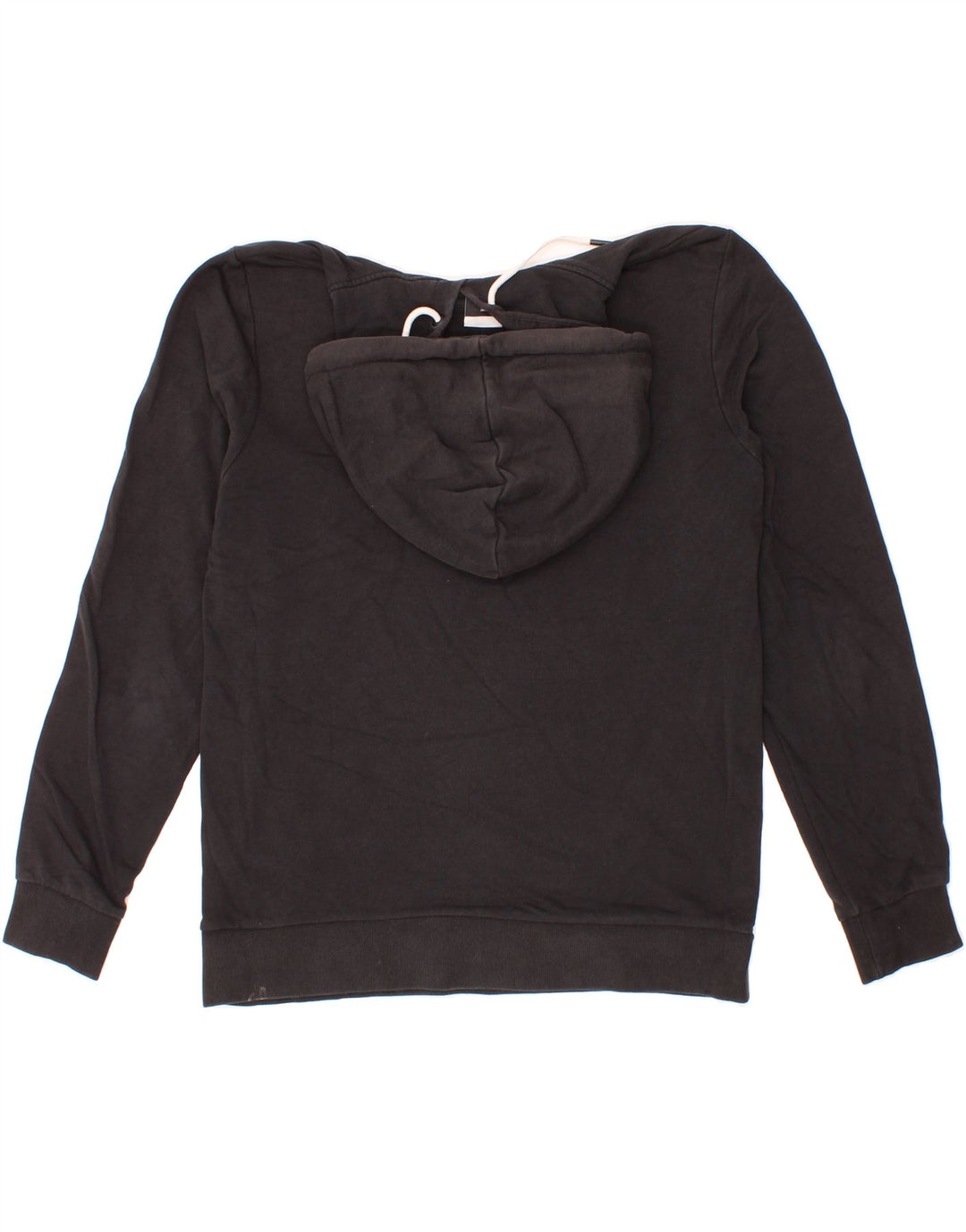 JACK & JONES Mens Hoodie Jumper Large Black Cotton Vintage Jack & Jones and Second-Hand Jack & Jones from Messina Hembry 