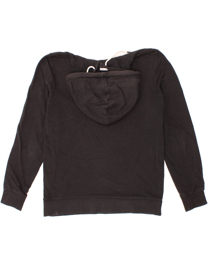 JACK & JONES Mens Hoodie Jumper Large Black Cotton Vintage Jack & Jones and Second-Hand Jack & Jones from Messina Hembry 