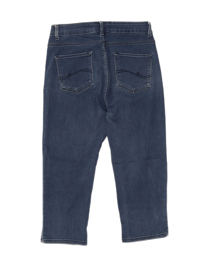 LEE Womens Easy Fit Capri Jeans US 10 Large W32 L21 Blue Cotton Vintage Lee and Second-Hand Lee from Messina Hembry 