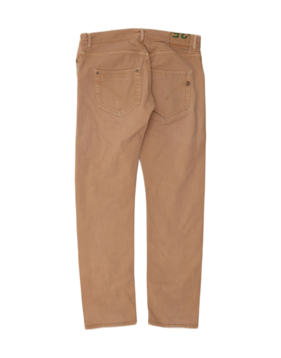 DONDUP Mens Slim Jeans W35 L31 Beige Cotton Vintage Dondup and Second-Hand Dondup from Messina Hembry 
