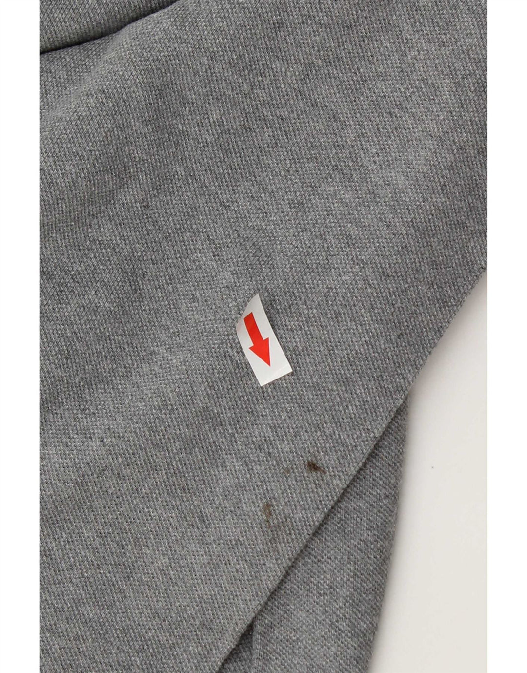 Kappa Mens Long Sleeve Polo Shirt Large Grey Cotton