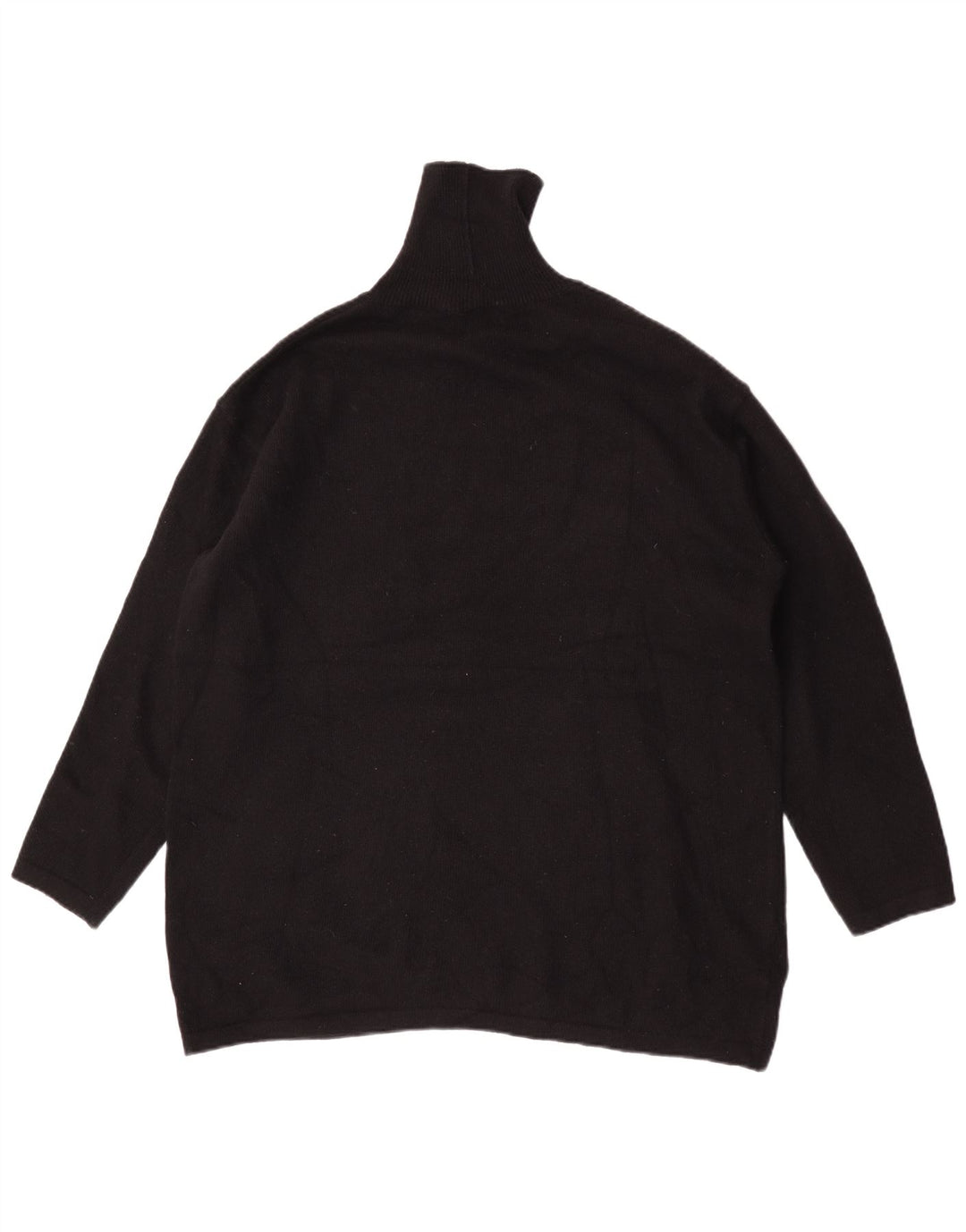 Iceberg Womens Looney Tunes Roll Neck Jumper Sweater IT 46 Large Black Wool