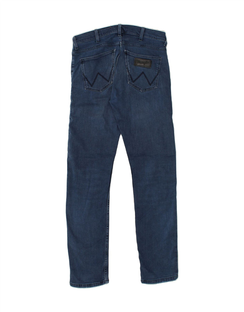 WRANGLER Mens Spencer Slim Jeans W29 L32  Navy Blue Cotton | Vintage Wrangler | Thrift | Second-Hand Wrangler | Used Clothing | Messina Hembry 