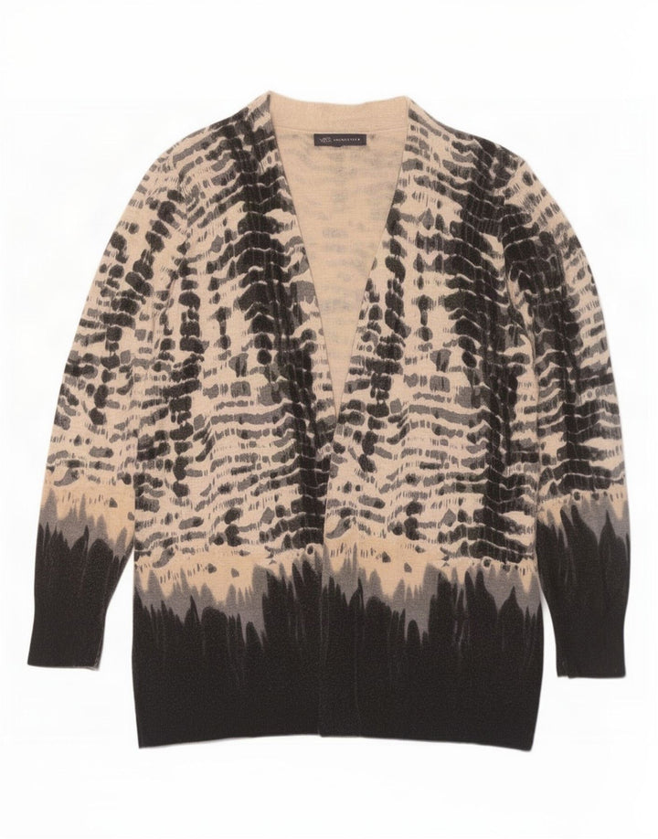 Marks & Spencer Womens Longline Cardigan Sweater UK 16 Large Multicoloured