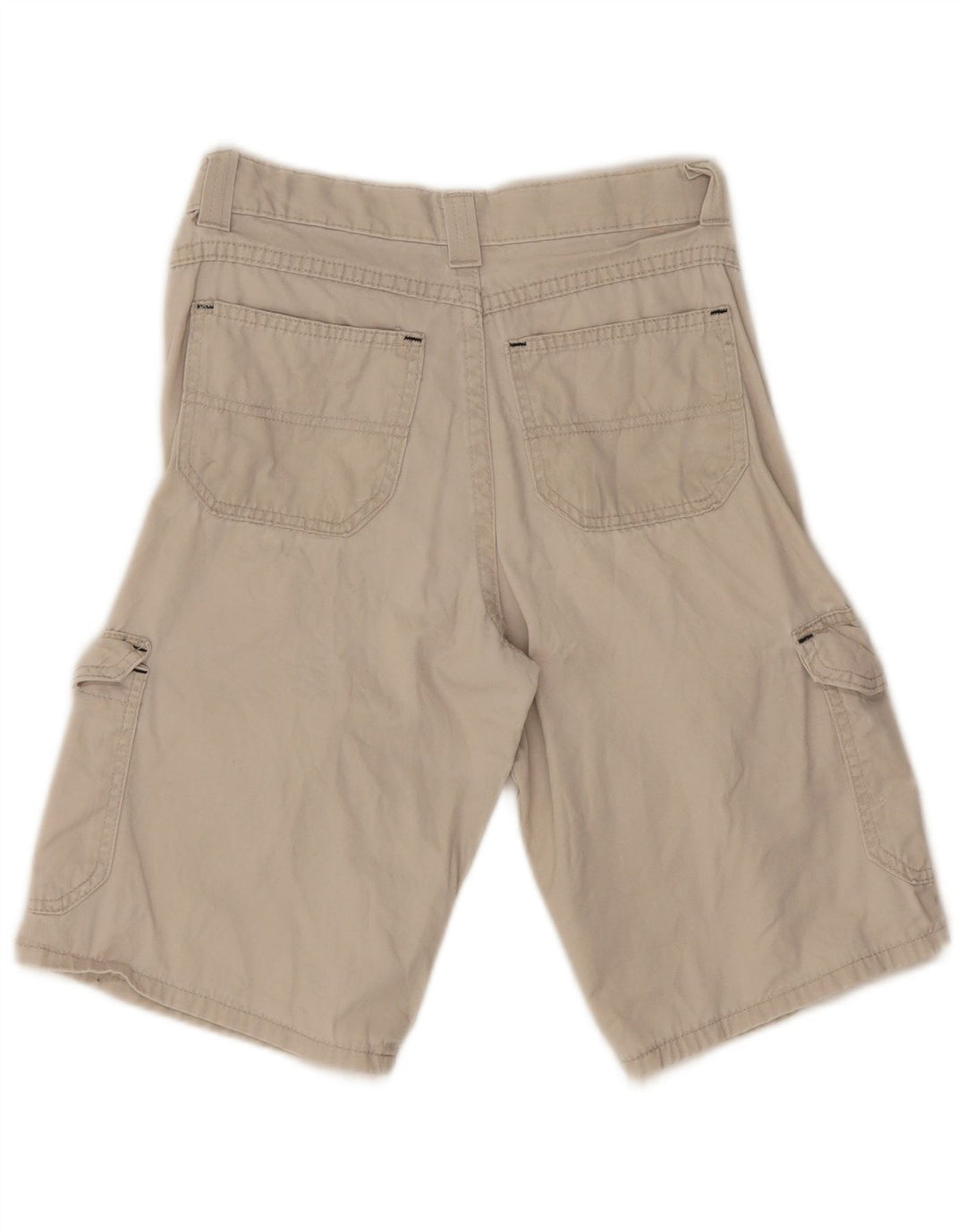 Wrangler Boys Cargo Shorts 11-12 Years W24 Beige Cotton