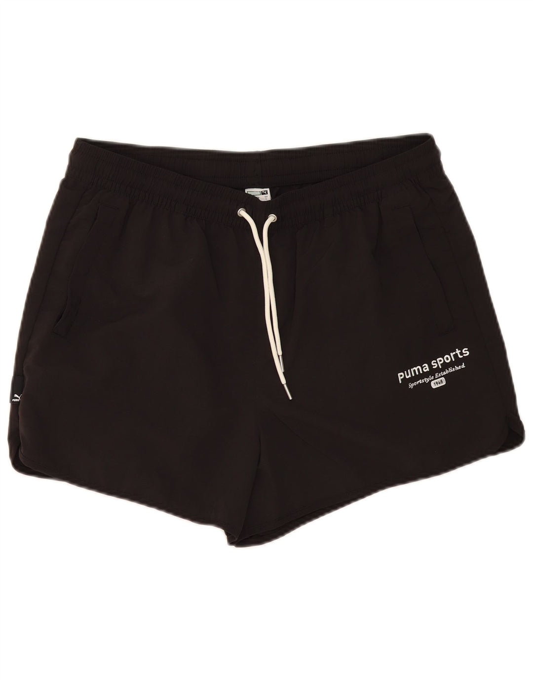 Puma Mens Sport Shorts Large Black Nylon