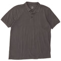 Dack's Mens Polo Shirt Large Grey Cotton