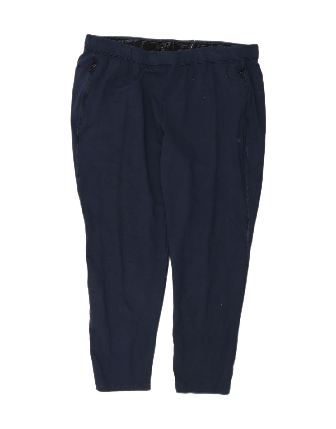 RUSSELL ATHLETIC Mens Tracksuit Trousers 2XL  Navy Blue Nylon Vintage Russell Athletic and Second-Hand Russell Athletic from Messina Hembry 