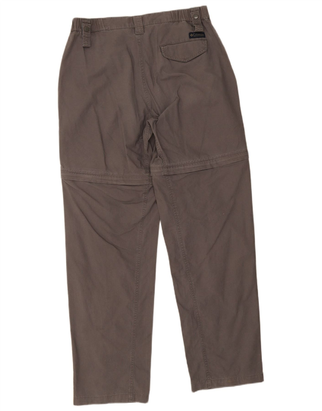 Columbia Mens Straight Cargo Trousers W32 L34 Grey Cotton