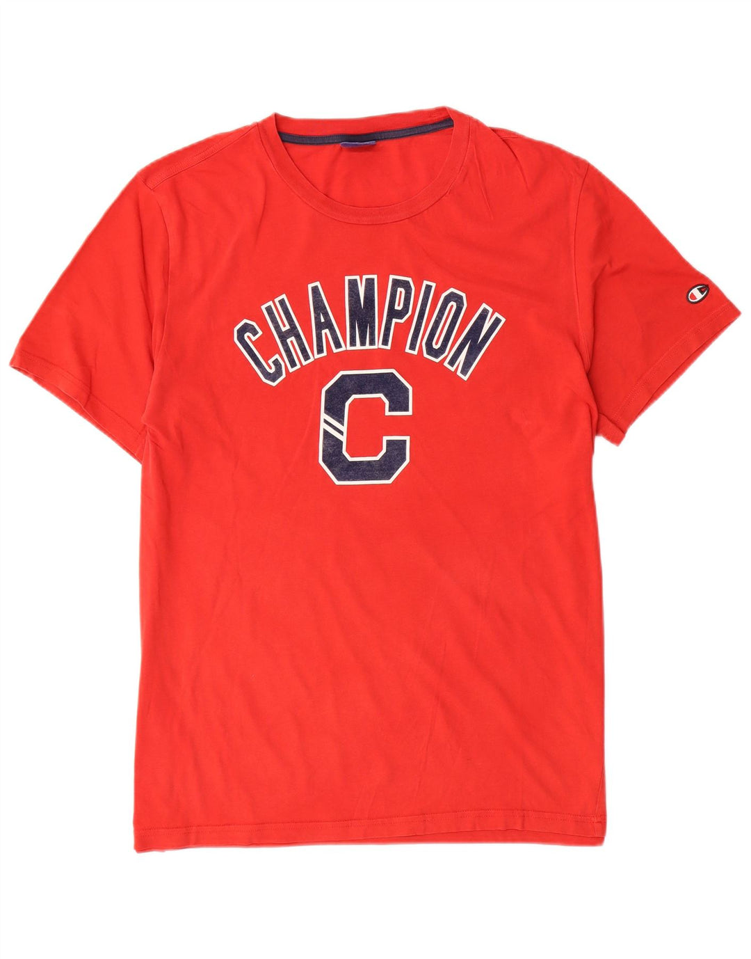 CHAMPION Mens Graphic T-Shirt Top XL Red