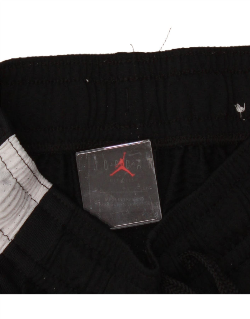 JORDAN Womens Dri Fit Sport Shorts UK 8 Small  Black Colourblock Polyester Vintage Jordan and Second-Hand Jordan from Messina Hembry 