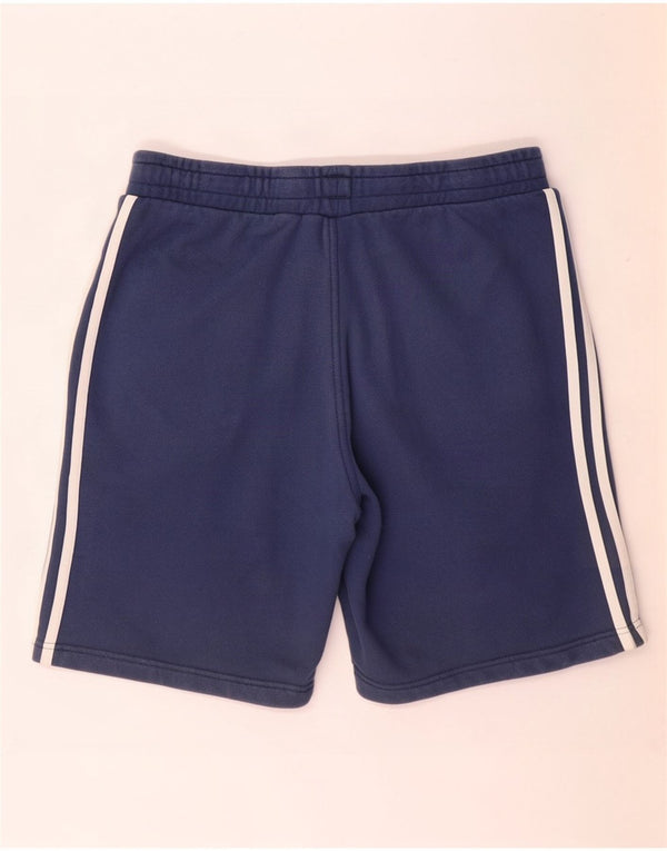 Adidas Mens Sport Shorts Large Navy Blue Cotton