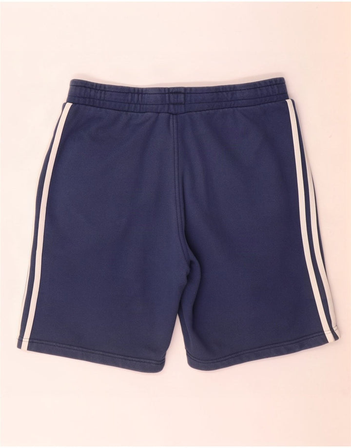 Adidas Mens Sport Shorts Large Navy Blue Cotton