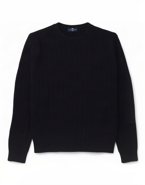 Marks & Spencer Mens Blue Harbour Crew Neck Jumper Sweater Small Navy