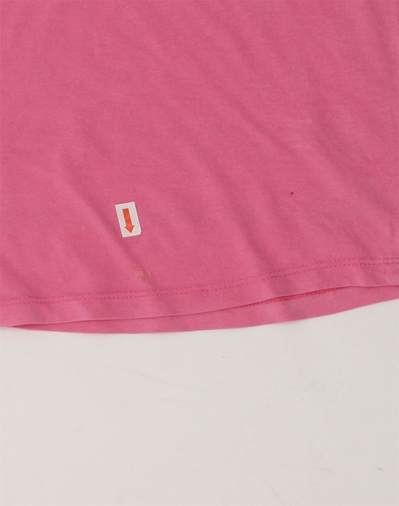 DIADORA Girls Vest Top 7-8 Years Small Pink Cotton | Vintage Diadora | Thrift | Second-Hand Diadora | Used Clothing | Messina Hembry 