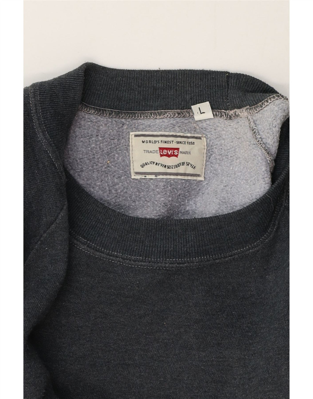 Levi's Mens Sweatshirt Jumper Large Navy Blue