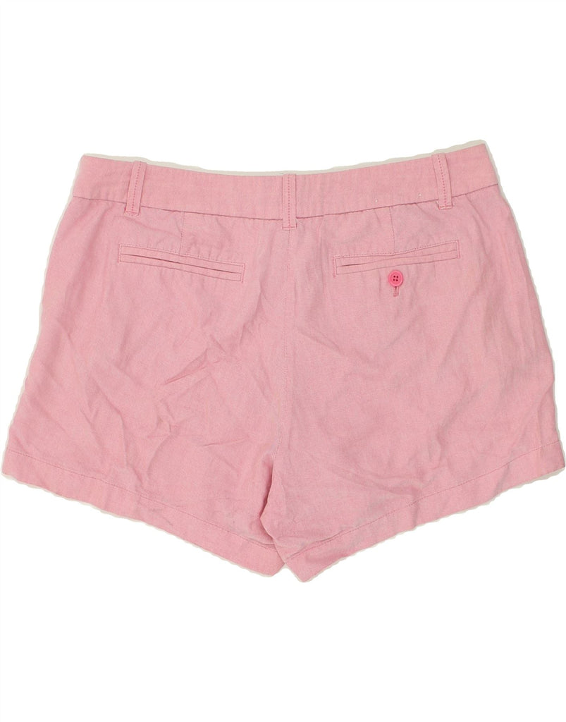 J. CREW Womens City Fit Chino Shorts US 12 Large W30 Pink Cotton | Vintage J. Crew | Thrift | Second-Hand J. Crew | Used Clothing | Messina Hembry 