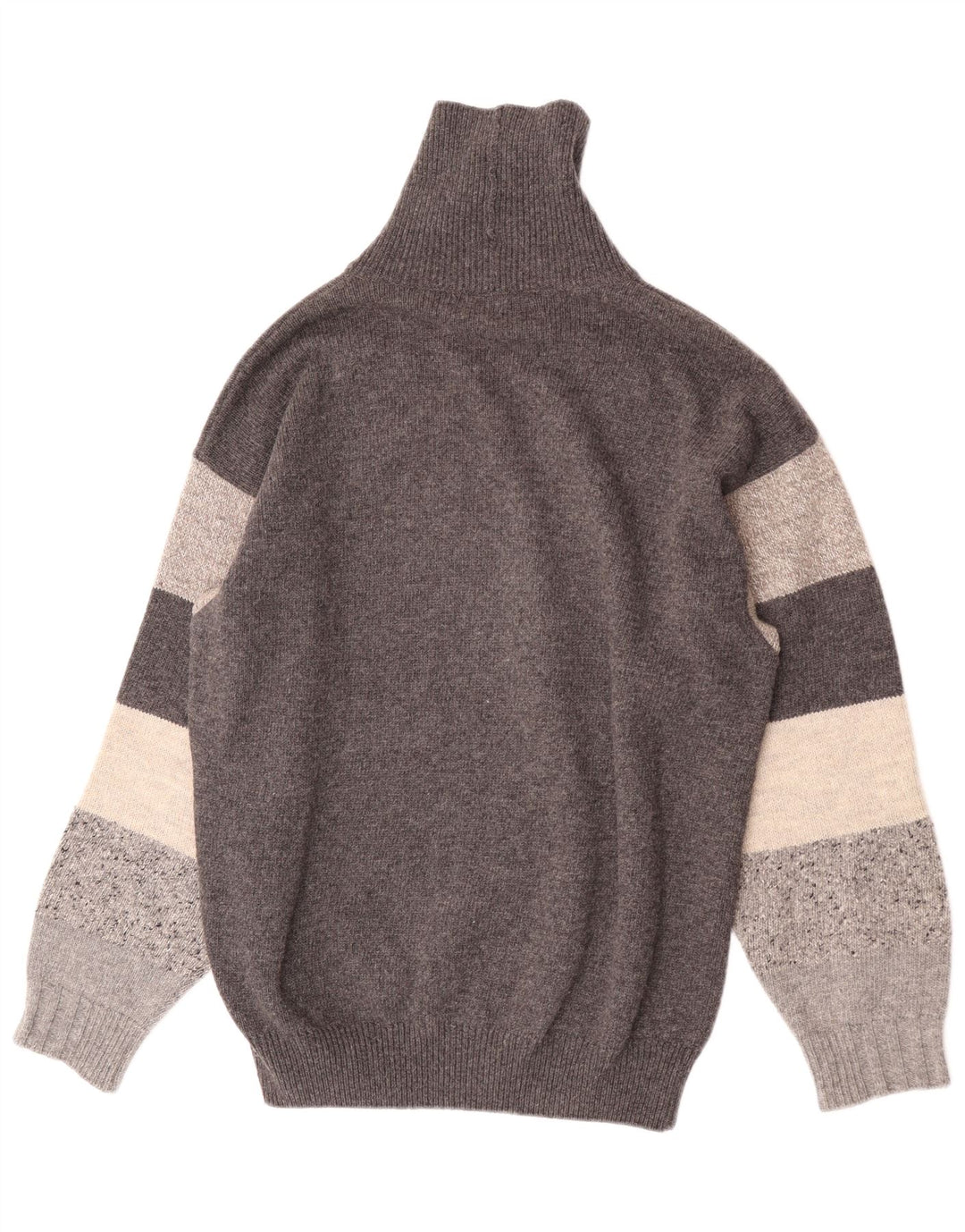 Iceberg Mens Tom and Jerry Roll Neck Jumper Sweater Large Grey Cartoon