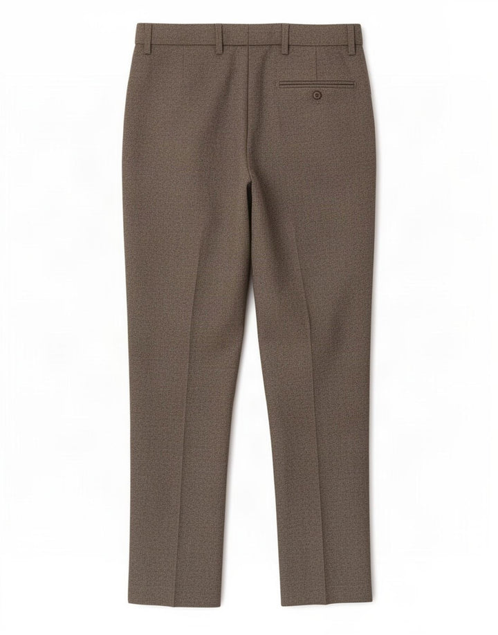 Marks & Spencer Mens Straight Regular Suit Trousers W36 L31 Grey Polyester