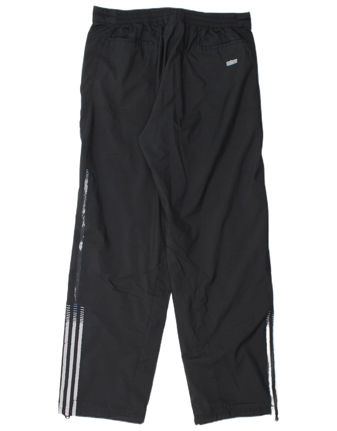 Adidas Mens Straight Chino Trousers Medium Black Polyester
