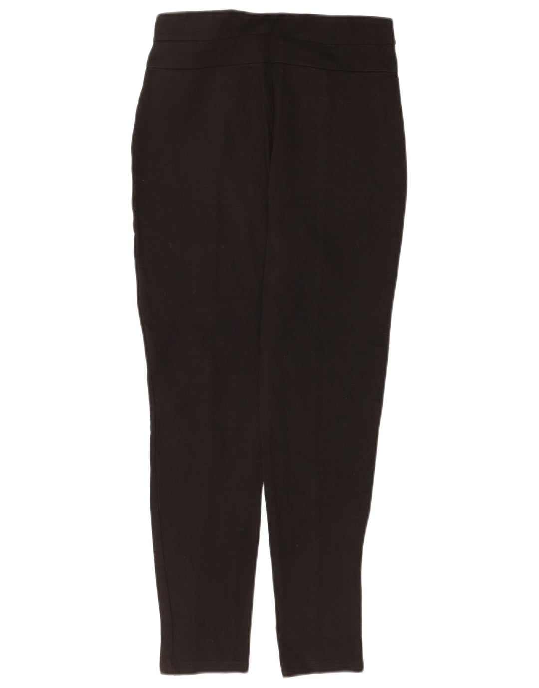 Zara Womens Slim Cropped Trousers Medium W28 L25 Black