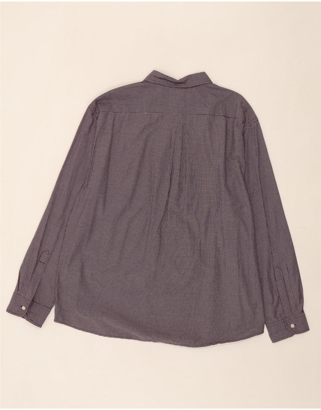 DOCKERS Mens Shirt 2XL Burgundy Check Cotton Vintage Dockers and Second-Hand Dockers from Messina Hembry 