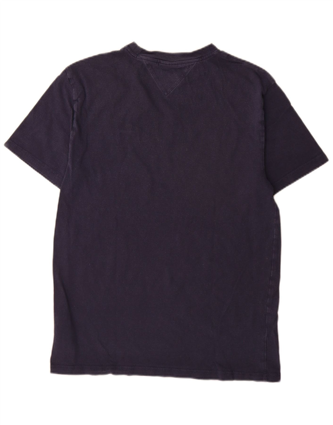 Tommy Hilfiger Mens Graphic T-Shirt Medium Navy Blue Cotton