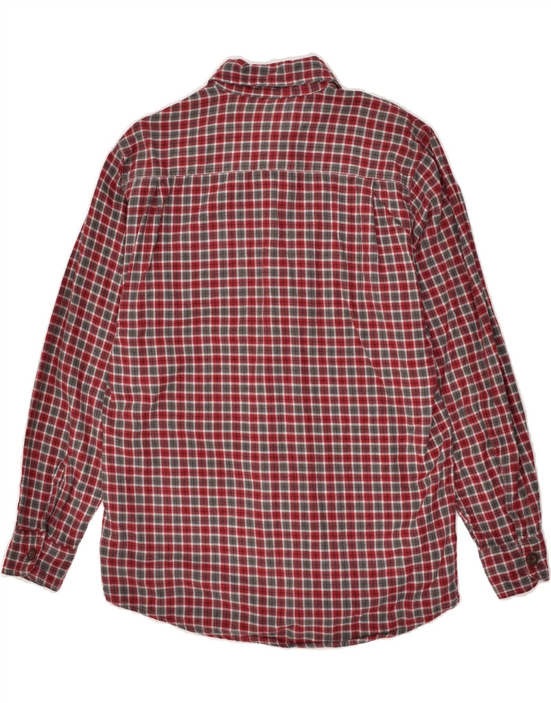 WRANGLER Mens Flannel Shirt Small Red Check Cotton | Vintage Wrangler | Thrift | Second-Hand Wrangler | Used Clothing | Messina Hembry 