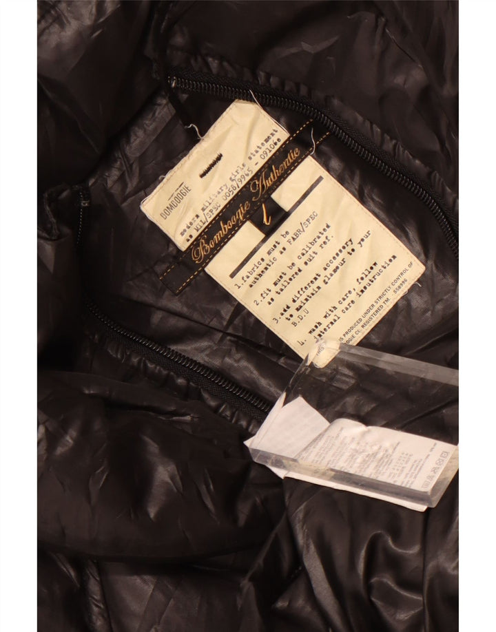 Bomboogie Womens Padded Coat UK 16 Large Black Polyester