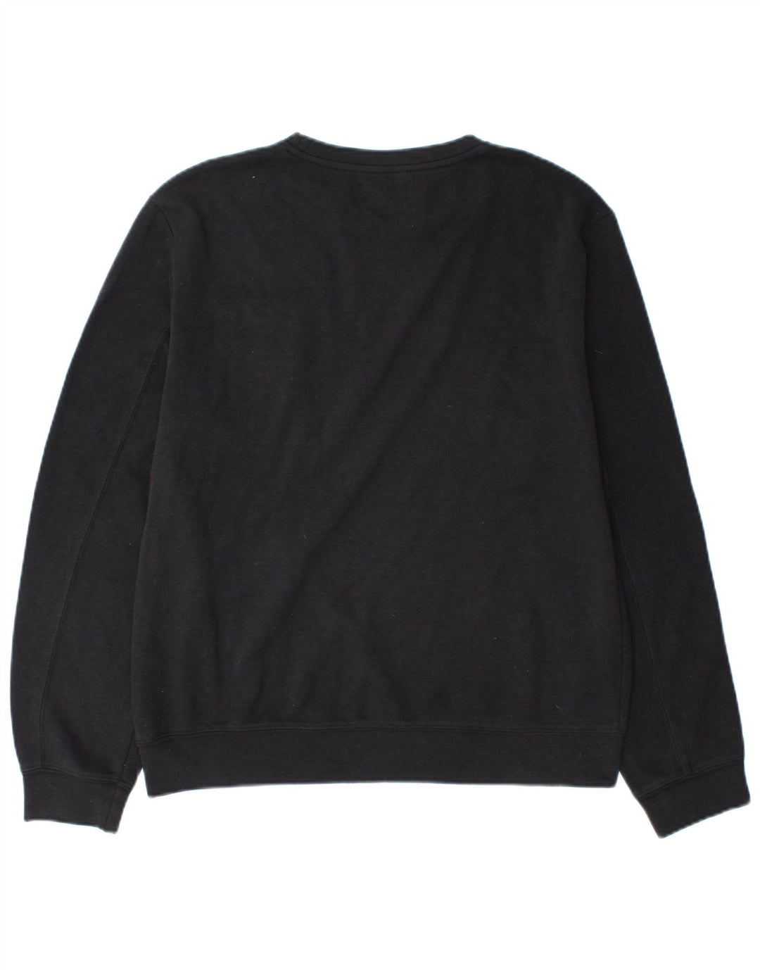 Zara Mens Graphic Sweatshirt Jumper Medium Black Polyester