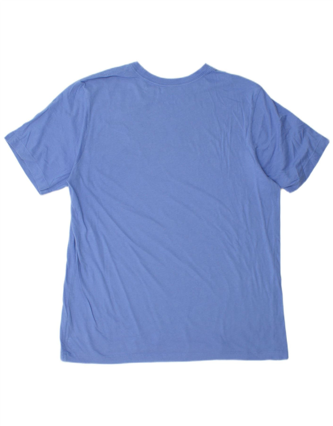Nike Mens T-Shirt Top Large Blue Cotton