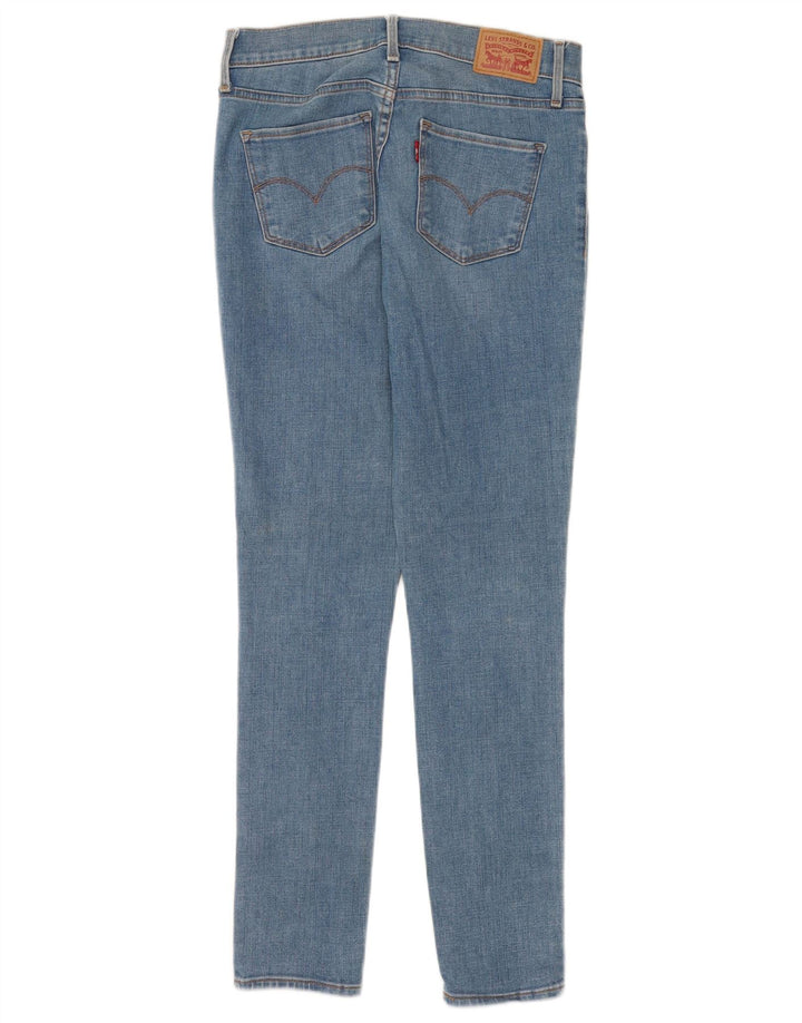 Levi's Womens Skinny Jeans W28 L30 Blue Cotton